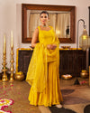 Gold mustard suit set