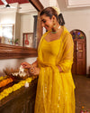 Gold mustard suit set