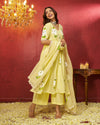 Aara Georgette Handpainted Gotapatti Suit Set