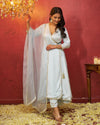 Rehmat Satin Gotapatti Suit Set