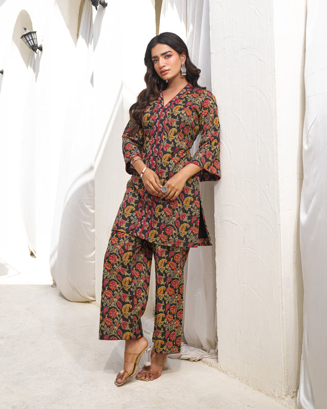 Relaxed Elegance Handblock Coord Set