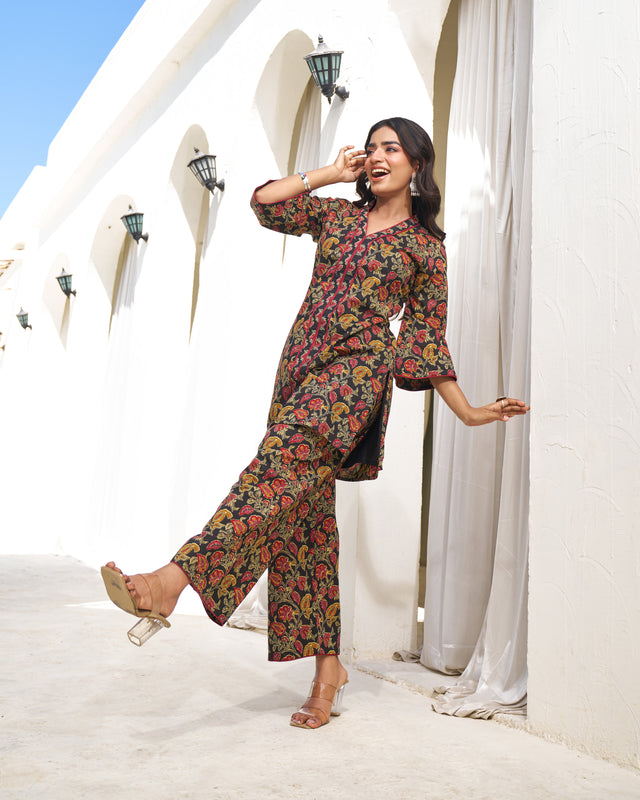 Relaxed Elegance Handblock Coord Set