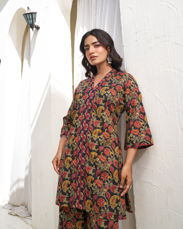 Relaxed Elegance Handblock Coord Set