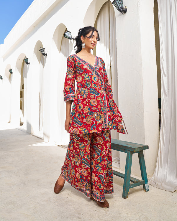 Soft Breeze Handblock Coord Set