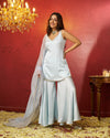 Arsh Satin Gotapatti Sharara Set