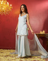 Arsh Satin Gotapatti Sharara Set