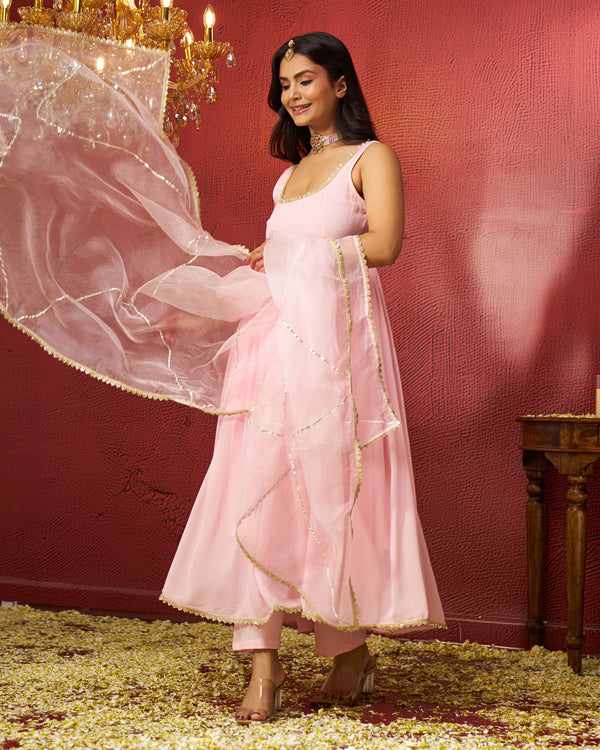 Sadaf Georgette Gotapatti Suit Set