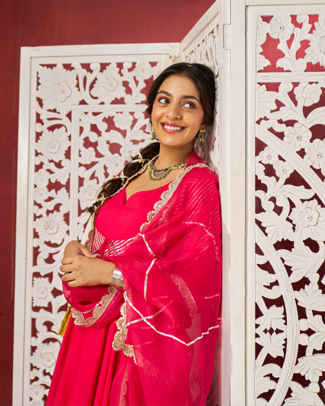 Inaya Cotton Gotapatti Suit Set