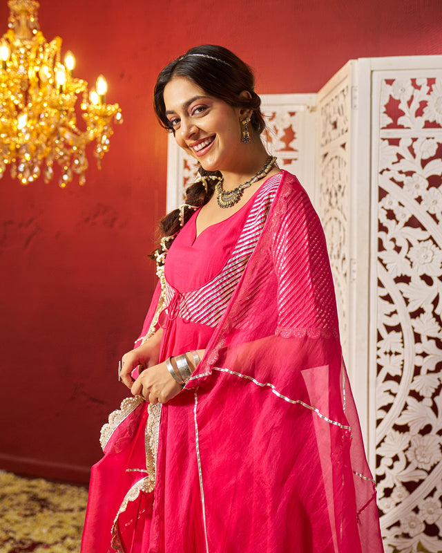 Inaya Cotton Gotapatti Suit Set