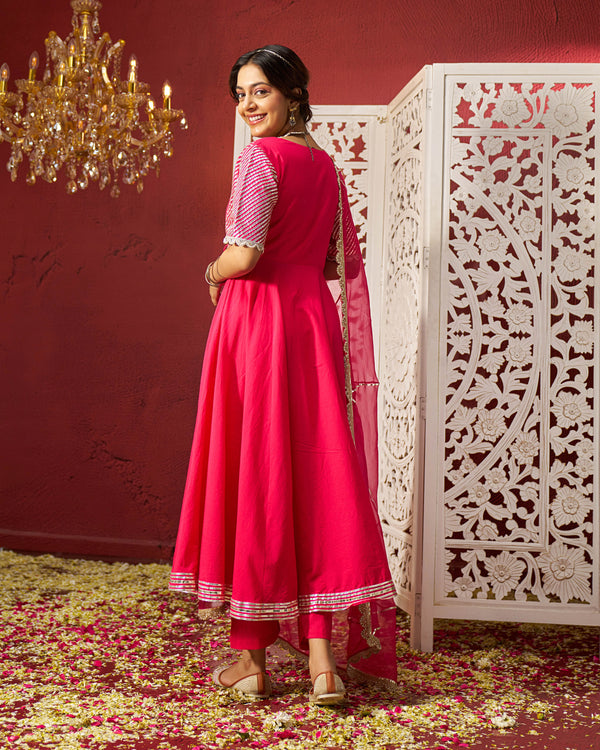 Inaya Cotton Gotapatti Suit Set