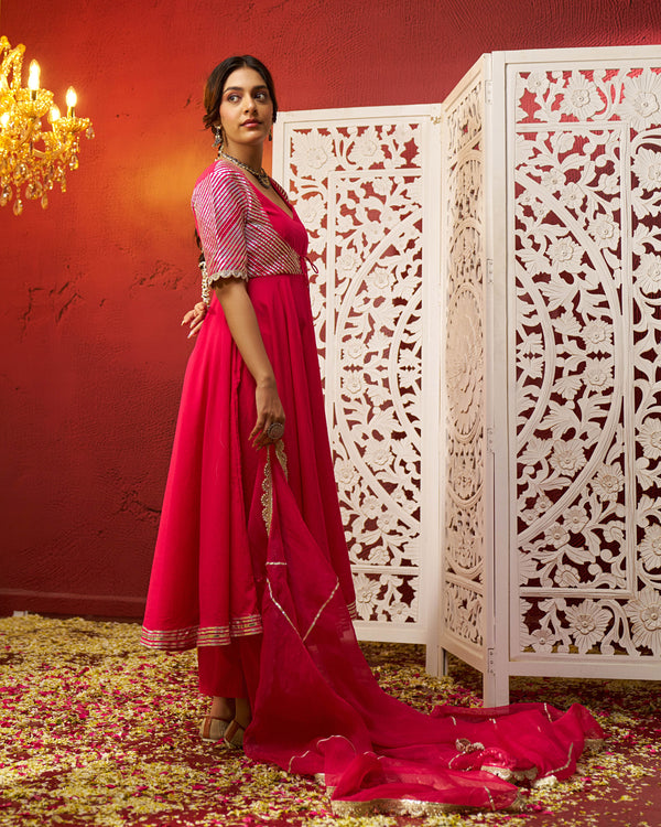 Inaya Cotton Gotapatti Suit Set