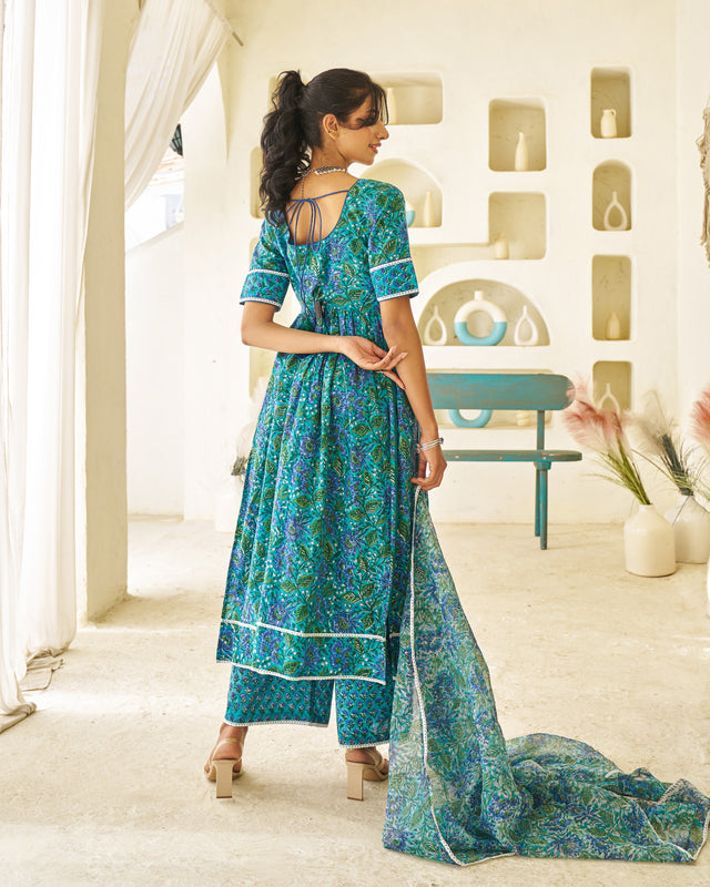 Classic Muse Handblock Suit Set