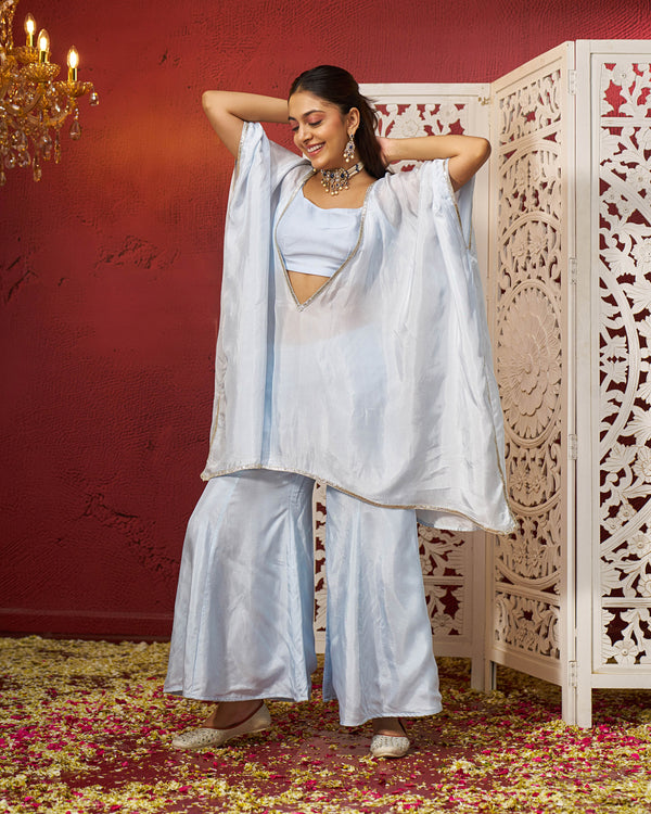 Mehr Silk Gotapatti Coord Set