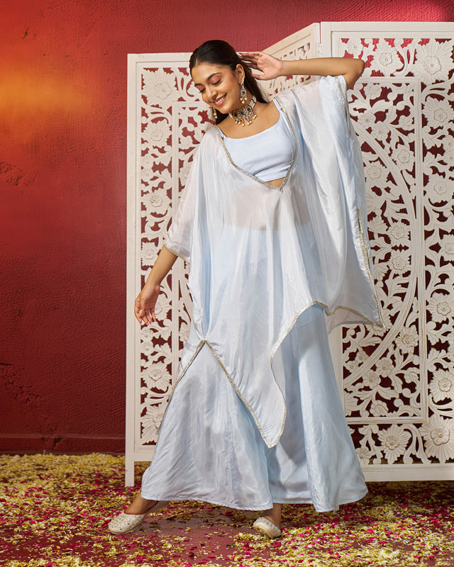 Mehr Silk Gotapatti Coord Set