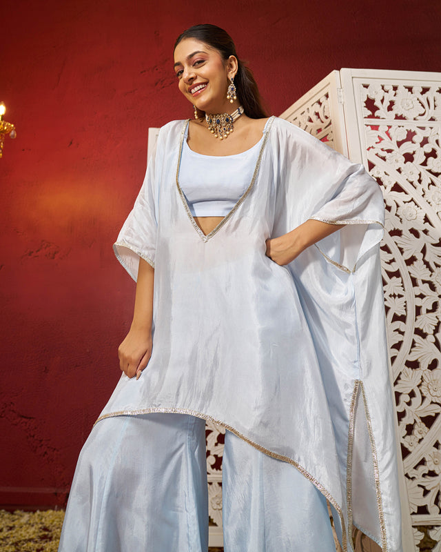 Mehr Silk Gotapatti Coord Set