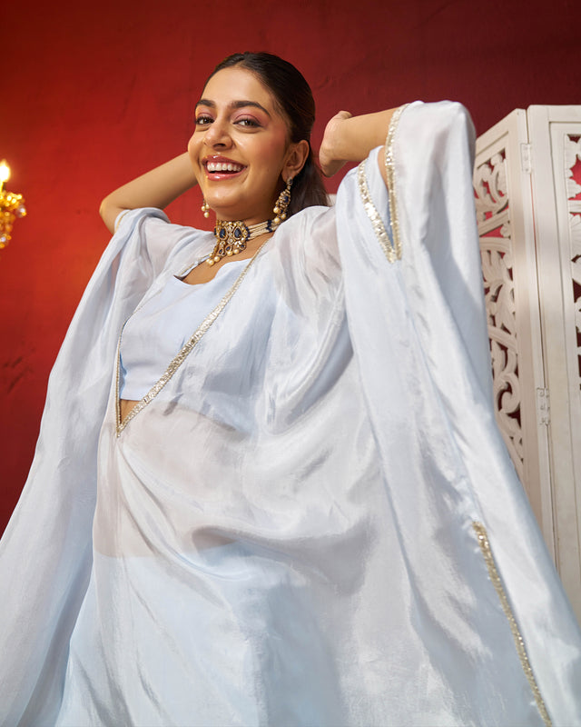 Mehr Silk Gotapatti Coord Set