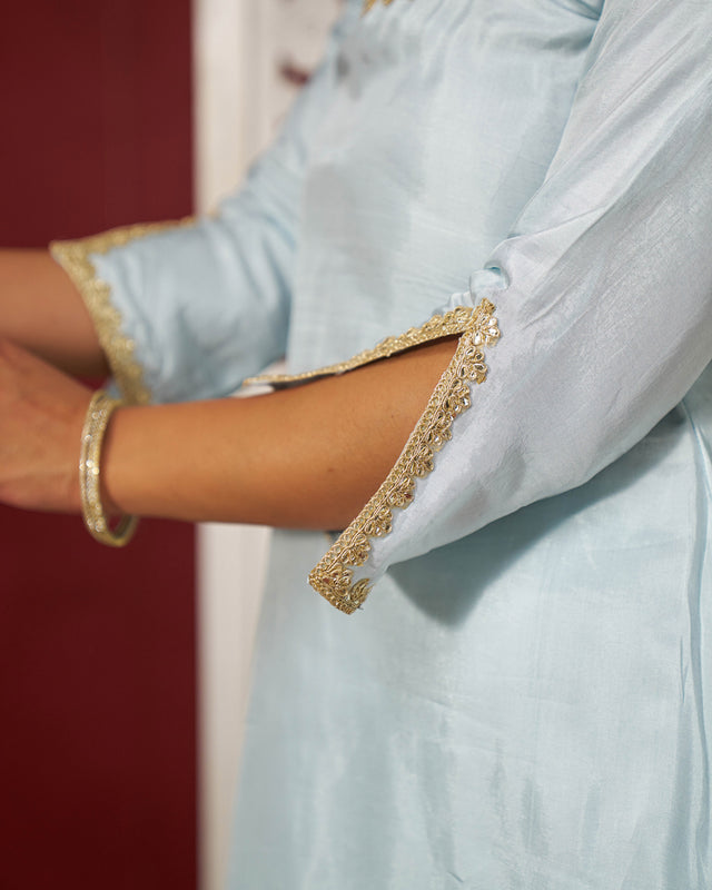 Haadiya Silk Gotapatti Suit Set