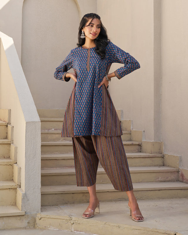 Natural Ease Handblock Coord Set