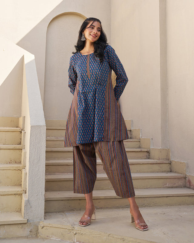 Natural Ease Handblock Coord Set