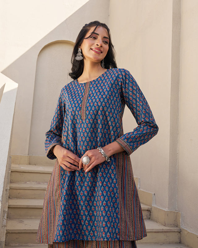 Natural Ease Handblock Coord Set