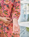 Subtle Elegance Handblock Kurta Set