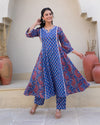 Effortless Chic Handblock Kurta Set