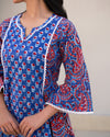 Effortless Chic Handblock Kurta Set