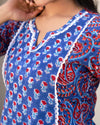 Effortless Chic Handblock Kurta Set