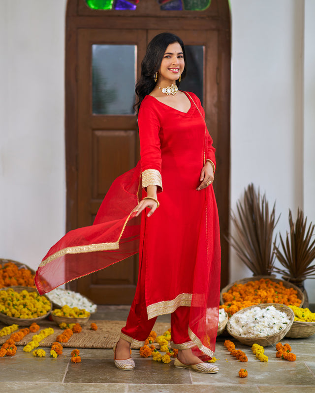Kumkum Suit Set