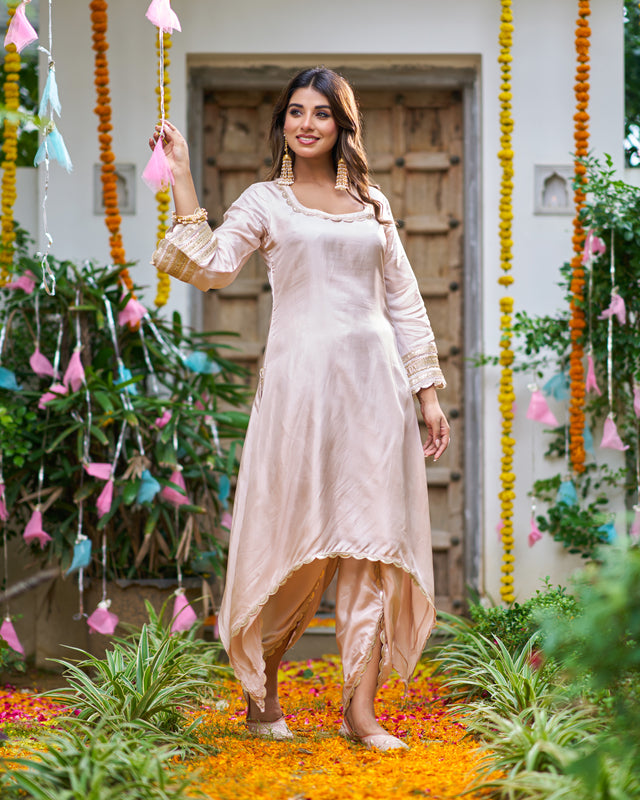 Misty Beige Coord Set