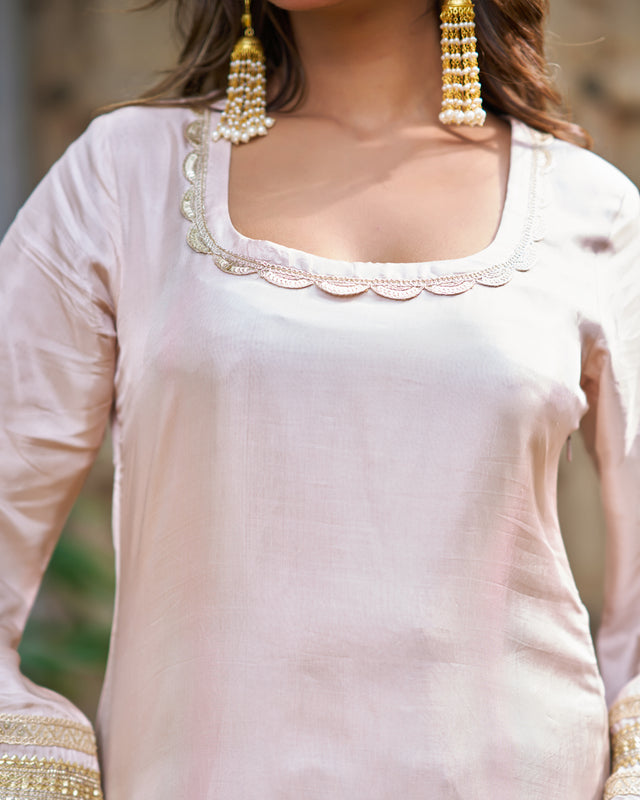 Misty Beige Coord Set