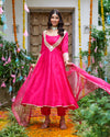 Saanjh Pink Suit set