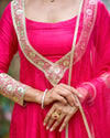 Saanjh Pink Suit set