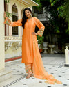 Amber Bloom Embroidered Kurta Set