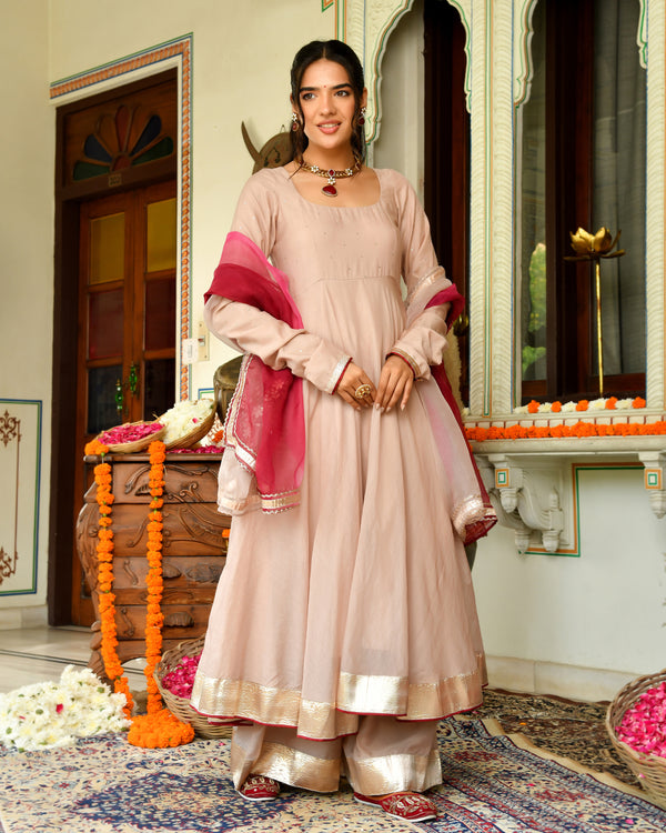 Jharokha Gota Suit Set