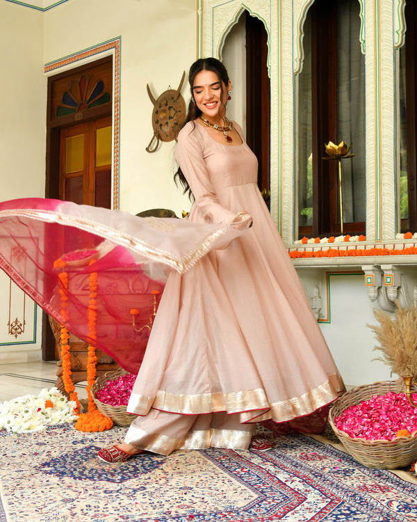 Jharokha Gota Suit Set