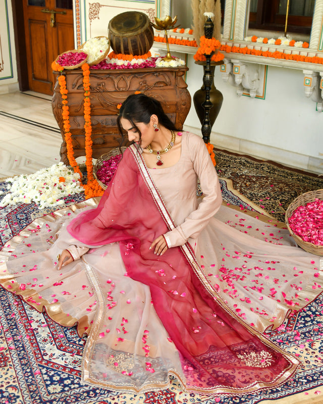 Jharokha Gota Suit Set