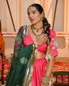 Shagun Pink Gotapatti Lehenga Set