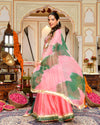 Gulabi Utsav Gotapatti Lehenga Set