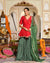 Kaina Silk Embroidered Sharara Set