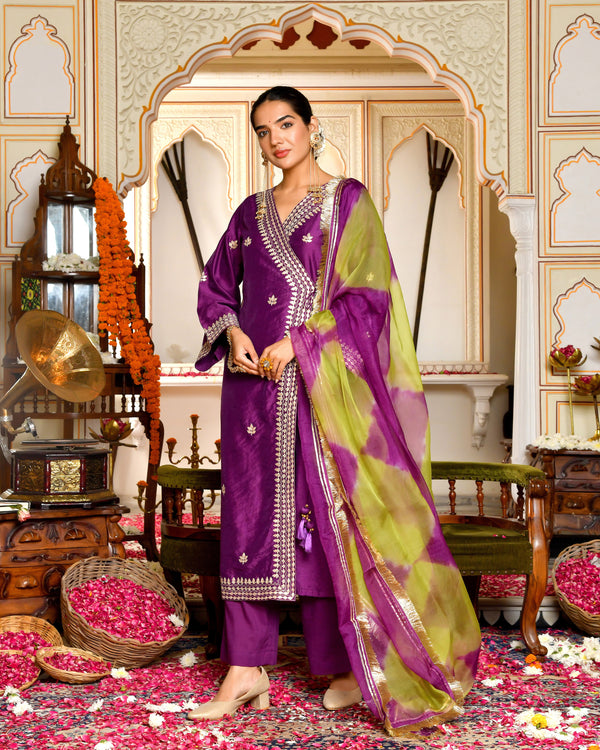 Shahi Gotapatti Angrakha Set
