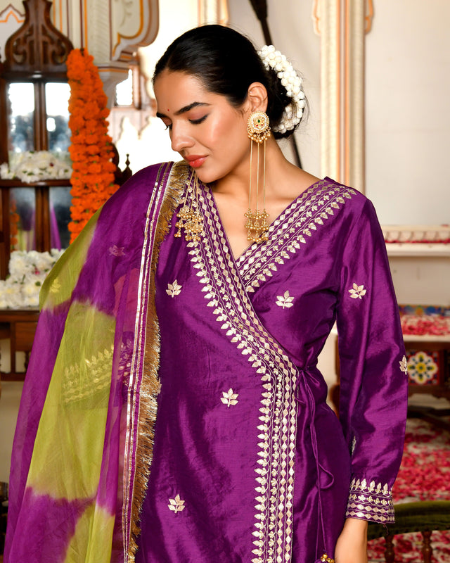 Shahi Gotapatti Angrakha Set