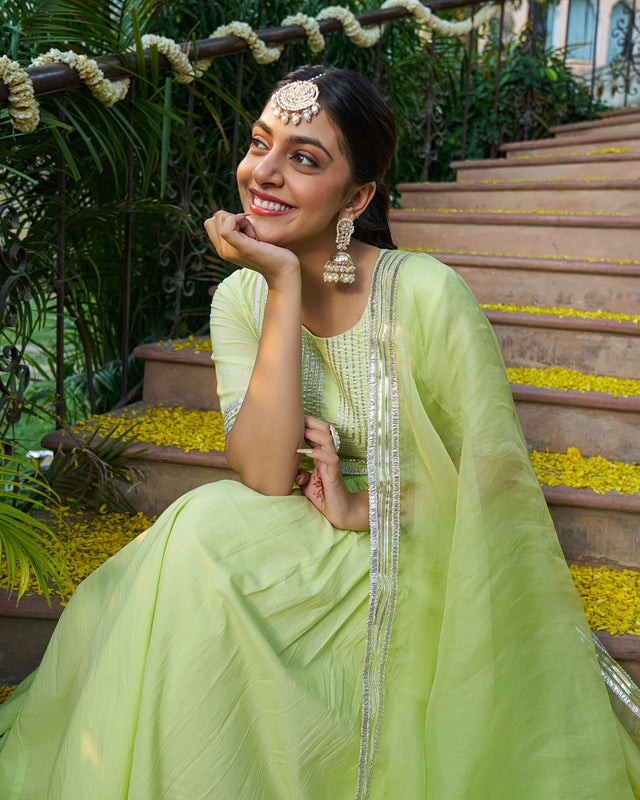 Sahra Cotton Gotapatti Suit Set