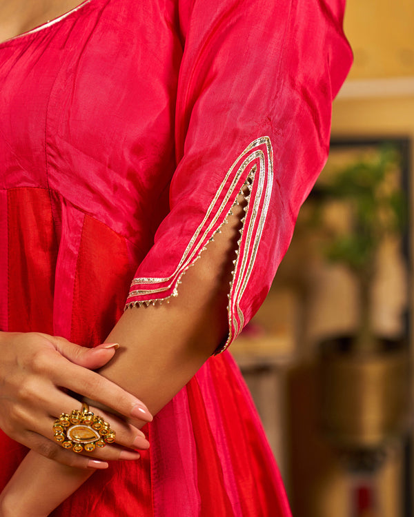 Numa Silk Gotapatti Suit Set