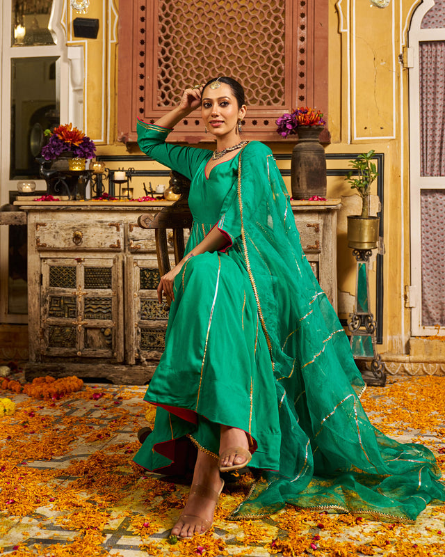 Mehar Cotton Gotapatti Suit Set