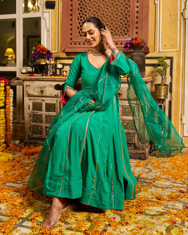 Mehar Cotton Gotapatti Suit Set