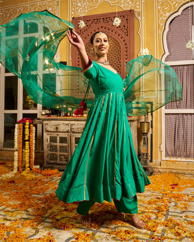 Mehar Cotton Gotapatti Suit Set