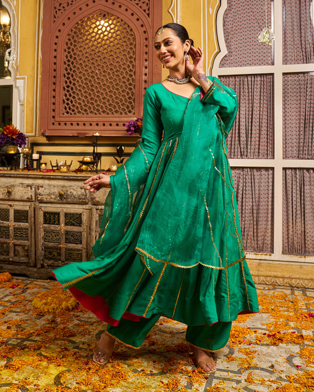 Mehar Cotton Gotapatti Suit Set