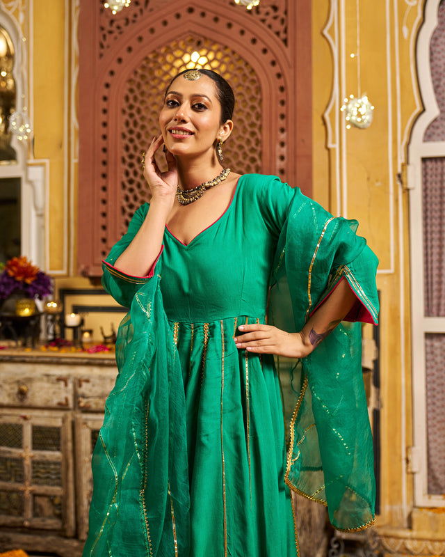 Mehar Cotton Gotapatti Suit Set