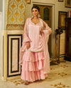 Zinia Satin Gotapatti Sharara Set